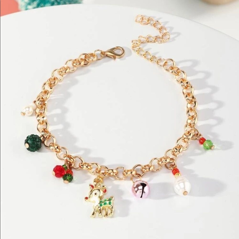 Christmas Charm Bracelet 